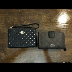 Coach wallet set